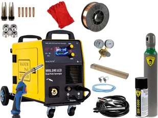 Magnum Spawarka MIG 240 LCD Dual Puls Synergia - Pakiet akcesoriów 1 - Spawarki - miniaturka - grafika 6