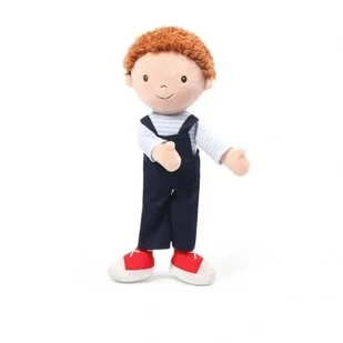 BABYONO Babyono przytulanka dla niemowląt OLIVIER DOLL 1097 - Gryzaki dla dzieci - miniaturka - grafika 2
