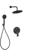 Zestawy prysznicowe - Invena baterie Zestaw natryskowy podtynkowy Siros z baterią podtynkową 2-funkcyjną BS-90-013 BS-90-013 - miniaturka - grafika 1