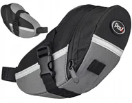 Sakwy rowerowe - Prox Sakwa pod siodło na rower Czarno-szara 1,2L - miniaturka - grafika 1