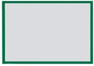Systemy ekspozycyjne i znaki informacyjne - Magnetoplan Koszulka magnetyczna A3 ramka zielony 5szt 1130405 - miniaturka - grafika 1