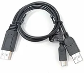 Kable USB - System-S System-S Rozdzielacz kabla USB 2.0 25 cm wtyczka typu A na wtyczkę typu A i Micro B 72334326 - miniaturka - grafika 1