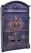 Skrzynki na listy - Blinky 27290  45 esoo skrzynka pocztowa, 26 X 9 X 41, z brązu - miniaturka - grafika 1