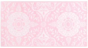 VidaXL Dywan na zewnątrz, różowy, 80x150 cm, PP! 310456 VidaXL - Dywany zewnętrzne - miniaturka - grafika 3