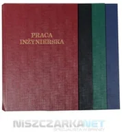 Okładki do laminatorów i bindownic - Opus O.HARD Cover classic Okładka twarda 304x212mm Praca Inżynierska - miniaturka - grafika 1