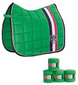 Czapraki - Eskadron Komplet potnik BIG SQUARE leaf green + bandaże LIMITED EDITION - 206 83 41 09 + 621 83 82 09 - miniaturka - grafika 1