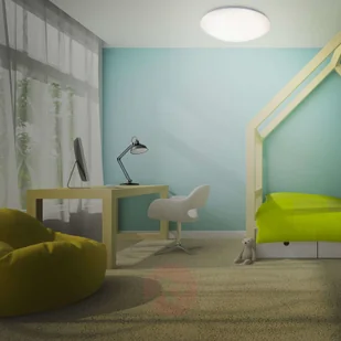 Briloner LED-Deckenlampe 3226-016 Sternenhimmel-Effekt 49cm - Lampy sufitowe - miniaturka - grafika 5