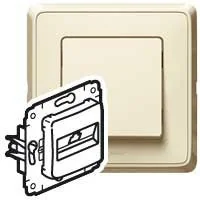 Legrand 069640 PLEXO Gniazdo Pojedyncze 2P+Z SCHUKO BIAŁE/ ECRU 16A-250V~ - Gniazdka elektryczne - miniaturka - grafika 2