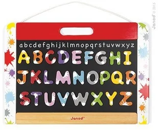 Janod Tablica edukacyjna wisząca 3 w 1 J09613 - Tablice dla dzieci - miniaturka - grafika 5