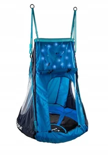 HUDORA Huśtawka HUDORA Cosmos 90 cm Czarno-niebieski - Akcesoria do basenów - miniaturka - grafika 2