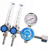 Akcesoria spawalnicze - Reduktor 2x Rotametr CO2 Argon Mig Tig Mag migomat - miniaturka - grafika 1