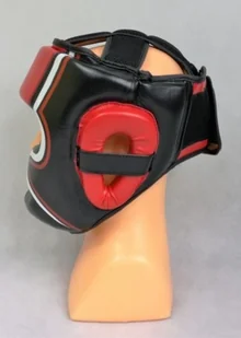 Masters FIGHT EQUIPMENT Kask sparingowy, KSS-PU, rozmiar L - Kaski bokserskie i maski - miniaturka - grafika 7