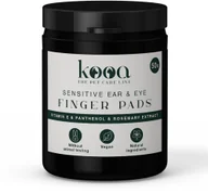 Pielęgnacja uszu i oczu zwierząt - kooa kooa Sensitive płatki na palec do oczu i uszu 50 szt - miniaturka - grafika 1