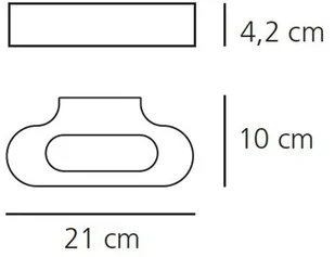 Artemide Lampa ścienna TALO LED WALL 3000K white 0615010A - Lampy ścienne - miniaturka - grafika 2