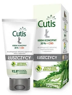 DERMAPROFIL CUTIS Ł Krem konopny łuszczyca + CBD 120 ml 7075716 - Pozostałe kosmetyki - miniaturka - grafika 3