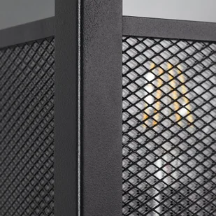 Brilliant Kinkiet zewnętrzny Gettta, czarny - Lampy ogrodowe - miniaturka - grafika 3