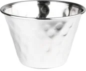 Wyposażenie lokali gastronomicznych - Stalgast Mini dip młotkowany 120 ml | 546045 - miniaturka - grafika 1