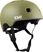 Kaski rowerowe - TSG Meta Solid Color Kask rowerowy, oliwkowy S/M | 54-57cm 2022 Kaski BMX i Dirt 750123-satin olive-54-57cm - miniaturka - grafika 1