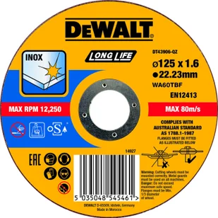 DEWALT DT43906-QZ, Ostrze, tarcza 5035048545461 - Tarcze do pił - miniaturka - grafika 3