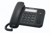 Telefony stacjonarne - Panasonic KX-TS520PDB - miniaturka - grafika 1