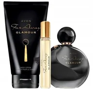 Zestawy perfum damskich - AVON Zestaw Far Away Glamour 3 Sztuki - miniaturka - grafika 1
