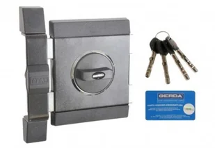 Gerda zamek Tytan ZW-WA-053 - Zamki i wkładki Gerda zamek Tytan ZW-WA-053 - Zamki i wkładki - miniaturka - grafika 1