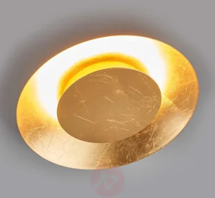 Lampenwelt Złota lampa sufitowa LED KETI - Lampy sufitowe - miniaturka - grafika 2