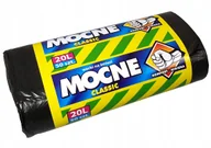 Worki na śmieci - 50 Worki Czarne Na Do Śmieci Odpad Wiadro Kosz 20L - miniaturka - grafika 1