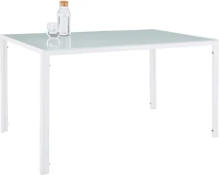 tectake Zestaw mebli do jadalni Berlin - biały 402838 - Krzesła - miniaturka - grafika 3