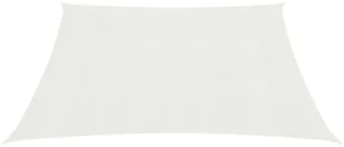 vidaXL Żagiel przeciwsłoneczny, 160 g/m, biały, 3x3 m, HDPE vidaXL - Parasole ogrodowe - miniaturka - grafika 3