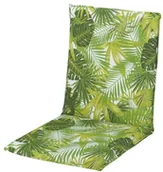 Poduszki ogrodowe - Doppler poduszka z niskim oparciem Living D 9920 zielona - miniaturka - grafika 1