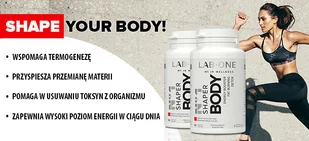 LAB ONE N1 Shaper Body (spalacz, energia i oczyszczacz) ZESTAW 2 x 90 kapsułek wegańskich - Spalacze tłuszczu - miniaturka - grafika 3