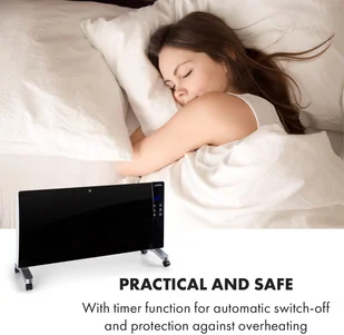 Klarstein Klarstein Lindholm, grzejnik konwekcyjny, termostat, timer, 2000 W HTR2-Lindholm B - Ogrzewanie przenośne Klarstein Klarstein Lindholm, grzejnik konwekcyjny, termostat, timer, 2000 W HTR2-Lindholm B - Ogrzewanie przenośne - miniaturka - grafika 6
