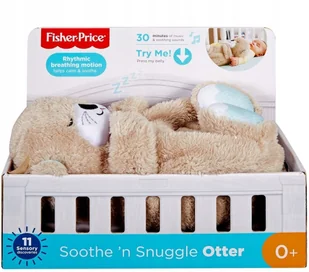 Fisher Price Wydra usypianka-przytulanka FXC66 - Szumiące zabawki - miniaturka - grafika 8