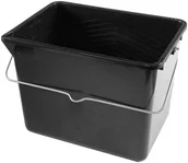 Pozostałe akcesoria malarskie - Dexter Wiadro malarskie prostokątne 12 l czarne - miniaturka - grafika 1