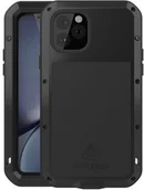 Etui i futerały do telefonów - Love Mei Etui Pancerne + szkło Powerful iPhone 11 Pro Max , czarne 6932809613294 - miniaturka - grafika 1