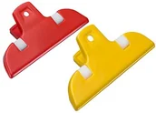 Obcojęzyczne książki kulinarne - Westmark 52162230 zestaw Clips torebka herbaty prasa ABS Czerwony/żółty 10 x 5 x 3,5 cm 2-częściowy 52162230 - miniaturka - grafika 1