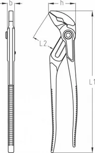 Gedore Szczypce uniwersalne 142 10 TL (6416180) 255mm 6416180 - Kombinerki i obcęgi - miniaturka - grafika 2