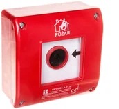 Akcesoria do alarmów - SPAMEL Przycisk ppoż natynkowy 1Z 1R OP1-W01-A11-M OP1-W01-A\11-M - miniaturka - grafika 1