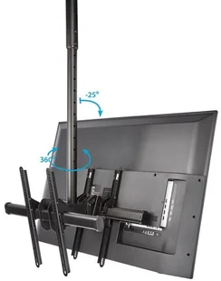 Startech Emaga Uchwyt na TV Startech FPCEILBTB S55058496 - Uchwyty do telewizora - miniaturka - grafika 2