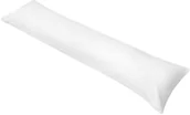 Poduszki dekoracyjne - vidaXL Poduszka dla śpiących na boku 40x145 cm biała - miniaturka - grafika 1