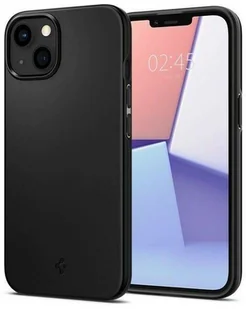 Spigen nakładka Thin Fit do iPhone 13 czarna - Etui i futerały do telefonów - miniaturka - grafika 18