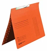 Teczki i skoroszyty - FALKEN Skoroszyt zawieszany wahadłowy Falken Pendular 50 szt. pomarańczowy A4 tektura z recyklingu dokumenty wpinane od góry szczeliny indeksowe. Wyprodukowano w Niemczech Ceryfikat Błękitny Anioł 15033670 - miniaturka - grafika 1