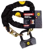 Zabezpieczenia do roweru - Yale Łańcuch z kłódką YCL3/10/180/1 zapięcie rowerowe - miniaturka - grafika 1