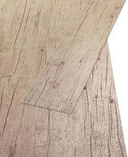 vidaXL Zestaw paneli podłogowych, 18 części, PVC, jasnoszare, 5,26 m vidaXL - Panele podłogowe - miniaturka - grafika 6