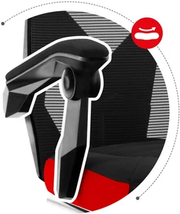huzaro Fotel Combat 3.0 HZ-Combat 3.0 Red - Fotele gamingowe - miniaturka - grafika 18