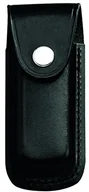 Akcesoria turystyczne - Herbertz Etui na nóż, czarna skórzana, pasek na eingeschnittene, dla noży o 13 cm długości trzonka 1010162410 - miniaturka - grafika 1
