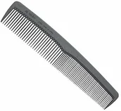 Grzebienie fryzjerskie - Eurostil Styl Euro, grzebień Carbon Comb 19,5 cm do włosów grzebień grzebień fryzjerski czarna - miniaturka - grafika 1