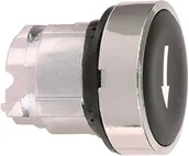 Wyłączniki światła i elektryczne - Schneider Electric umieszczonymi zb4ba335 przyciskiem, PB głowę Flush Czarny strzałka ZB4BA335 - miniaturka - grafika 1