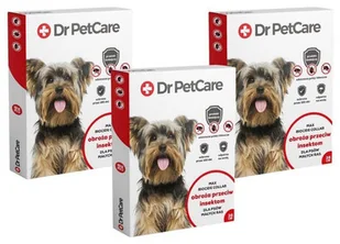 DR PETCARE Dr PetCare MAX Biocide Collar Obroża na pchły i insekty dla psa rasy małej 35 cm 5 szt - Artykuły przeciw pasożytom - miniaturka - grafika 3
